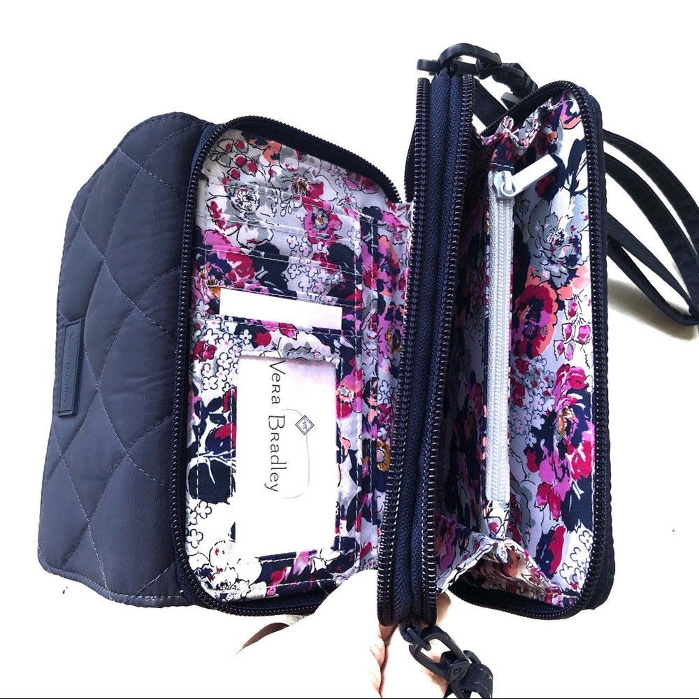 NWOT Vera Bradley 3 in 1 crossbody wristlet wallet - Picture 6 of 16